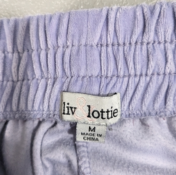 Misses lounge jogger set by Liv Lottie. Violet size M. Very good condition. - Picture 7 of 10